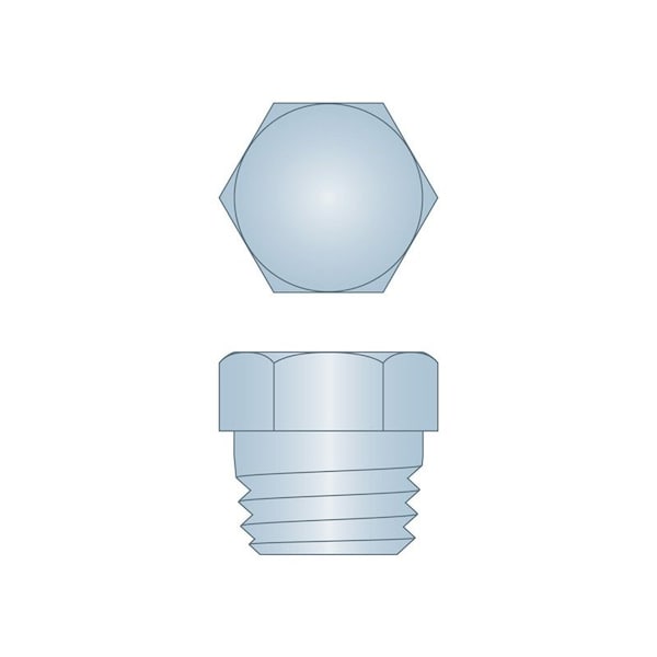 Heritage Industrial Thread Form Grease Plug, 1/4"-28, CS Z3 H700337Z3 - main
